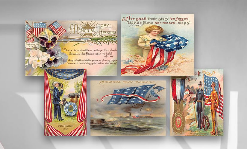 Old Postcards offering Sale on Vintage Memorial Day Postcards