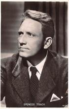 act020496 - Spencer Tracy Movie Star Actor Actress Film Star Postcard, Old Vintage Antique Post Card