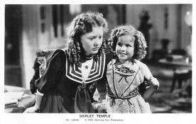 act020849 - Child Movie Star Shirley Temple Post Card Old Vintage Antique
