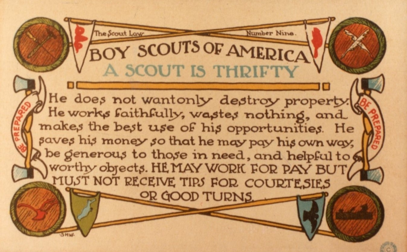 Boy Scout Of America Postcard 1