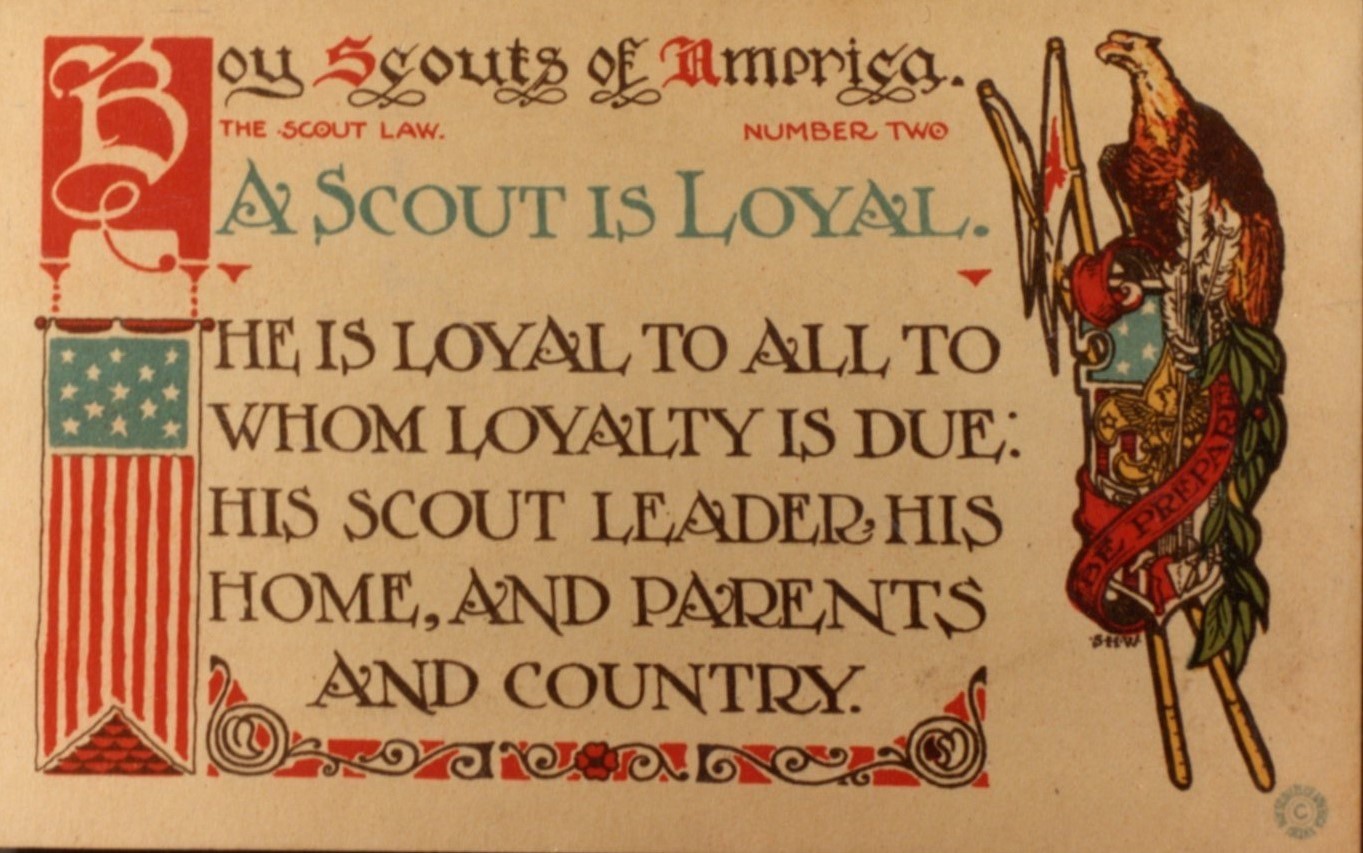 Boy Scout Of America Postcard 3