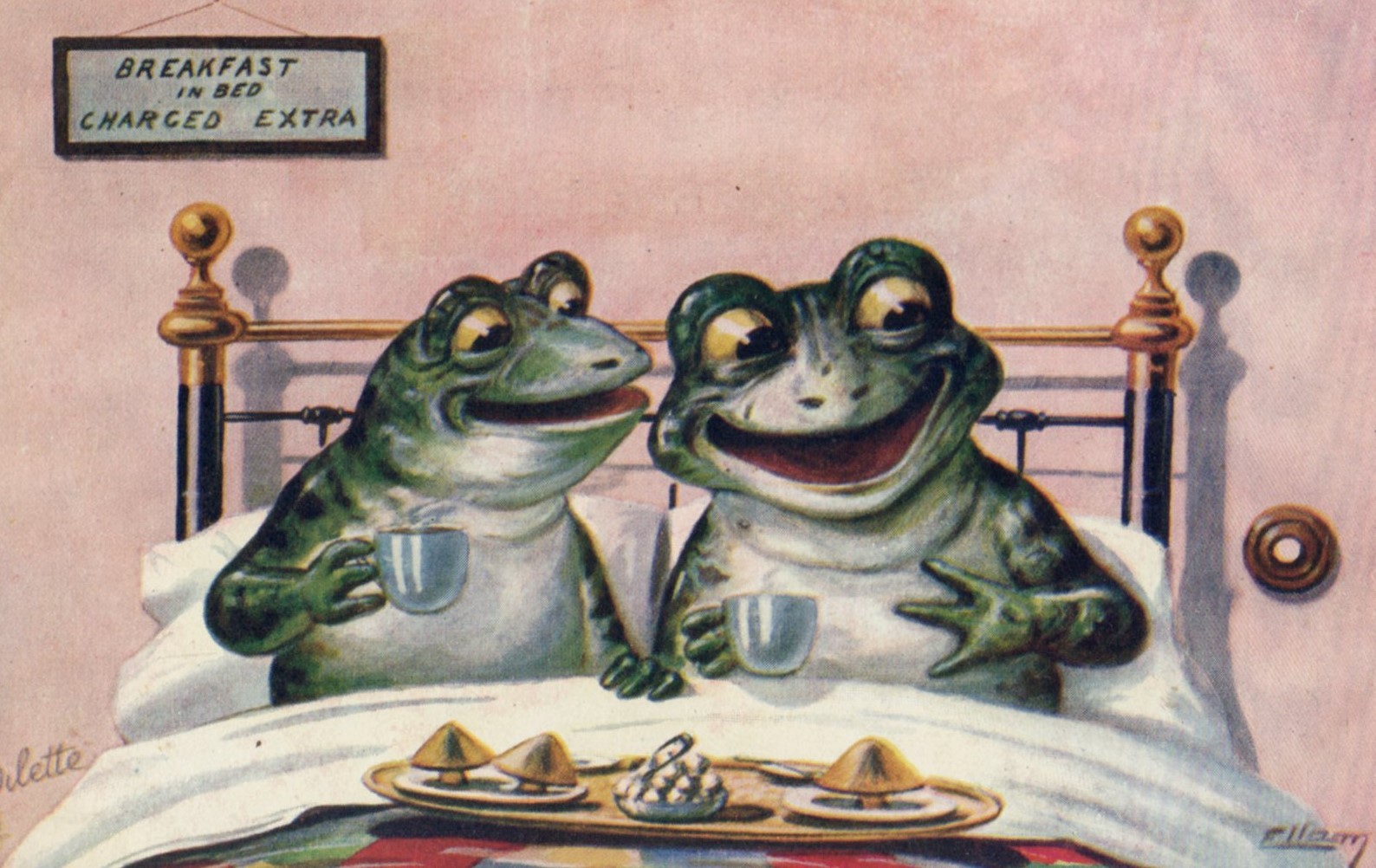 Frogs Postcard 2