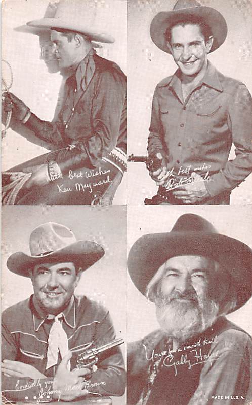 Ken Mayward, Gabby Hayes Western Actor Mutoscope | OldPostcards.com