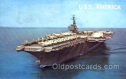 Ships etc United We Stand --- Postcard United States Navy Aircraft Carrier 