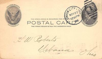 sub054553 - Postal Cards, Late 1800's Post Card
