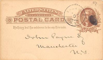 sub054595 - Postal Cards, Late 1800's Post Card