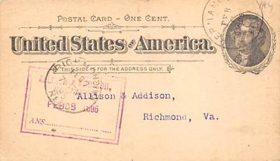 sub054611 - Postal Cards, Late 1800's Post Card