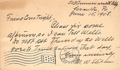 sub056027 - D.P.O. , Discontinued Post Office Post Card