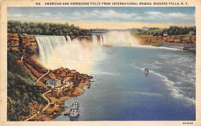 sub056403 - Niagara Falls Post Card
