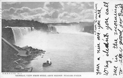 sub056633 - Niagara Falls Post Card