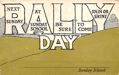 sub057783 - Rally Day Post Card