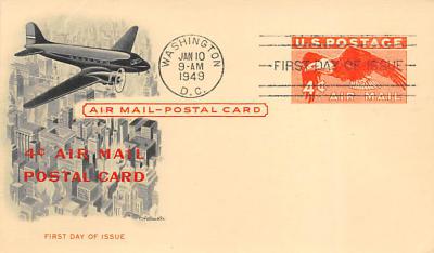 sub060131 - Airplane Post Card