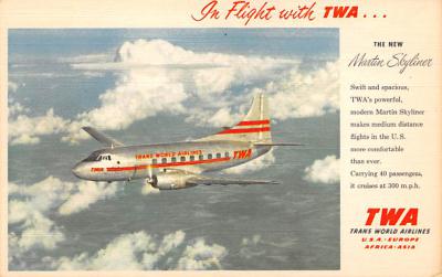 sub060195 - Airplane Post Card