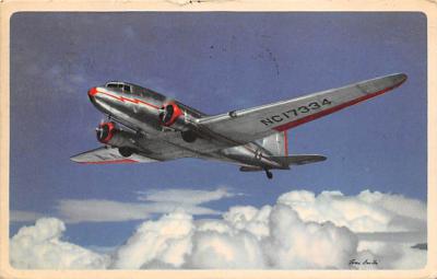 sub060345 - Airplane Post Card