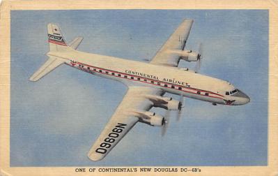 sub060949 - Airplane Post Card