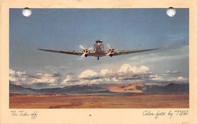 sub061701 - Airplane Post Card