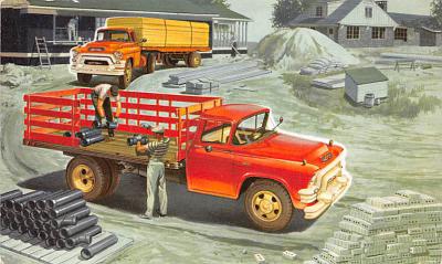 sub062985 - Trucks Post Card