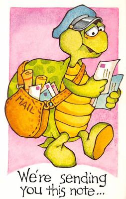 sub063311 Turtle Post Card