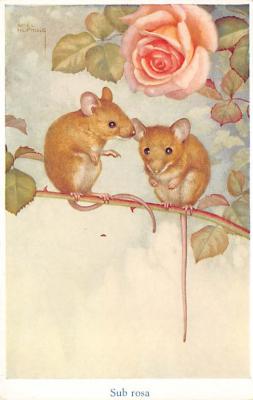 sub063637 - Mice Post Card Artist Noel Hopking