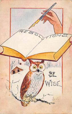 sub063687 - Owl Post Card