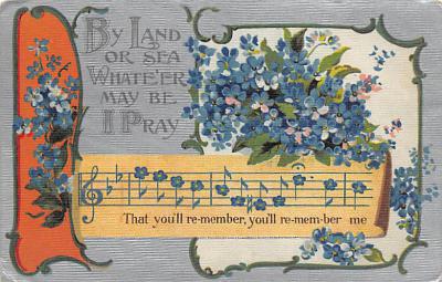 sub064677 - Music Related Post Card