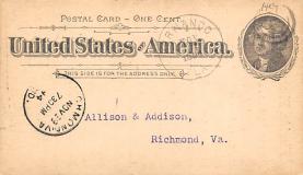 sub054269 - Postal Cards, Late 1800's Post Card