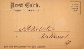 sub054693 - Postal Cards, Late 1800's Post Card
