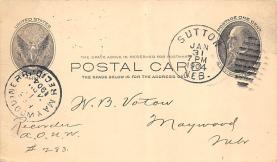 sub054843 - Postal Cards, Late 1800's Post Card
