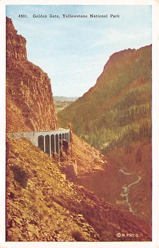 sub065297 - Yellowstone National Park Post Card