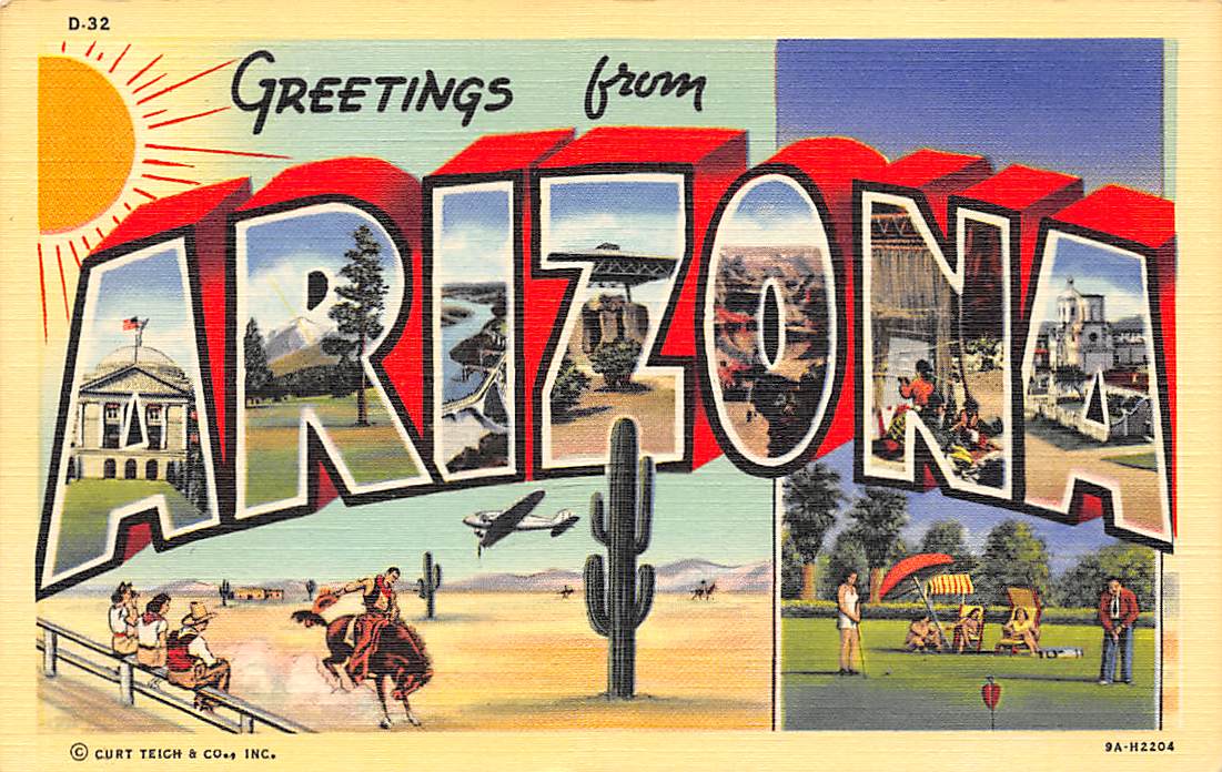 Arizona Postcards