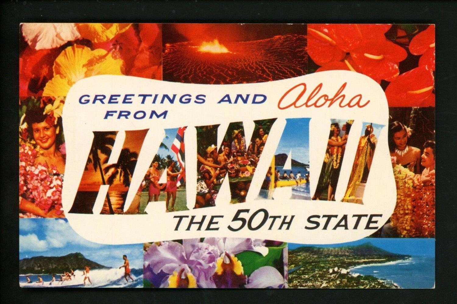 Hawaii HI Postcards