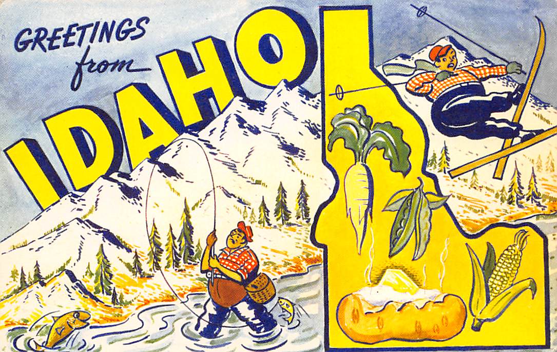 Idaho ID Postcards