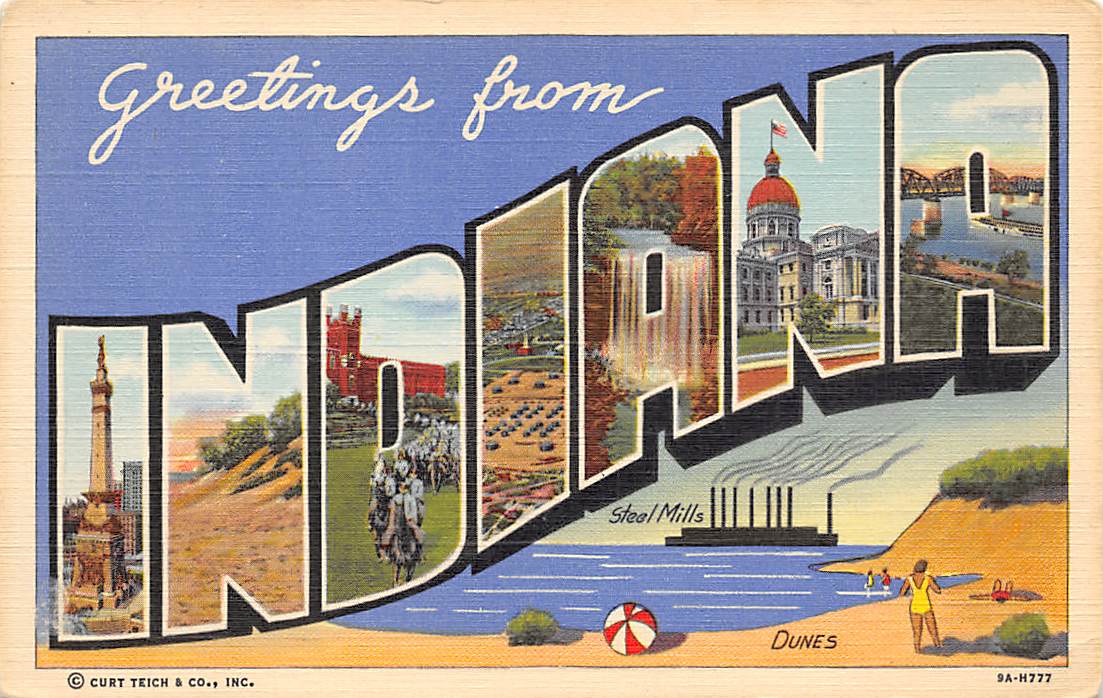 Indiana Postcards