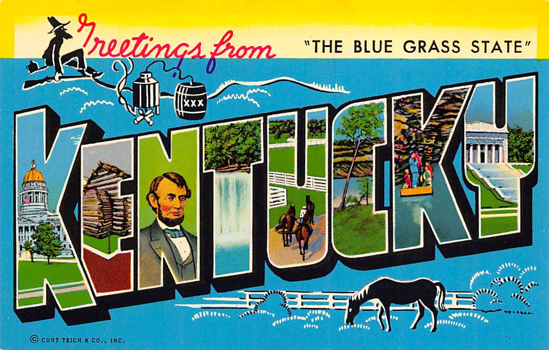 Kentucky KY Postcards