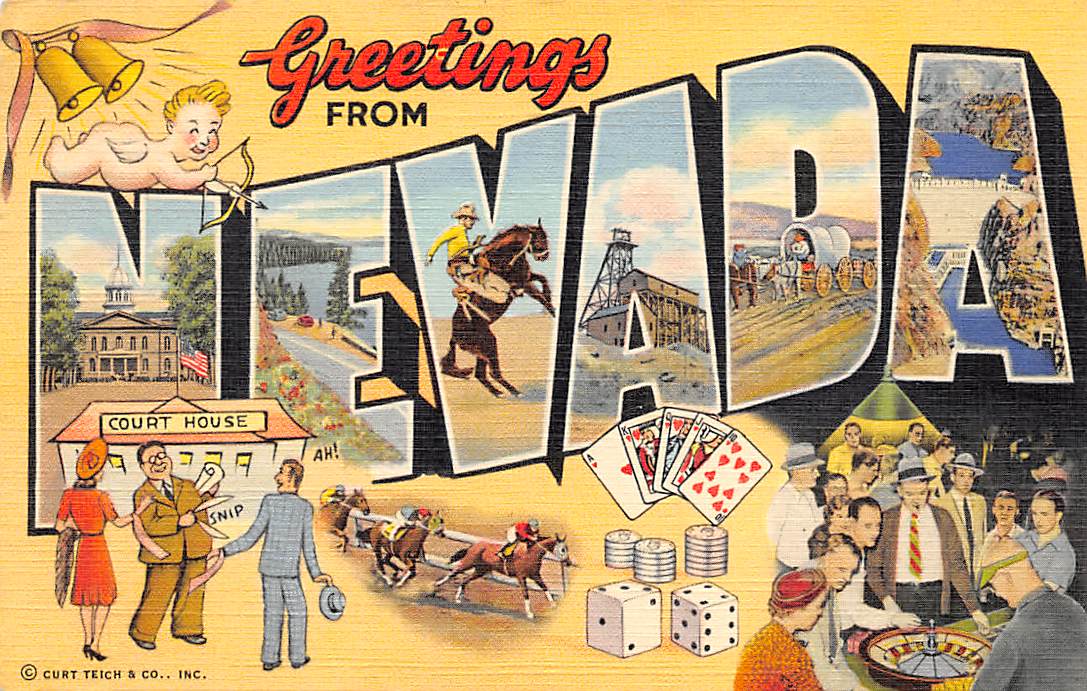 Nevada NV Postcards