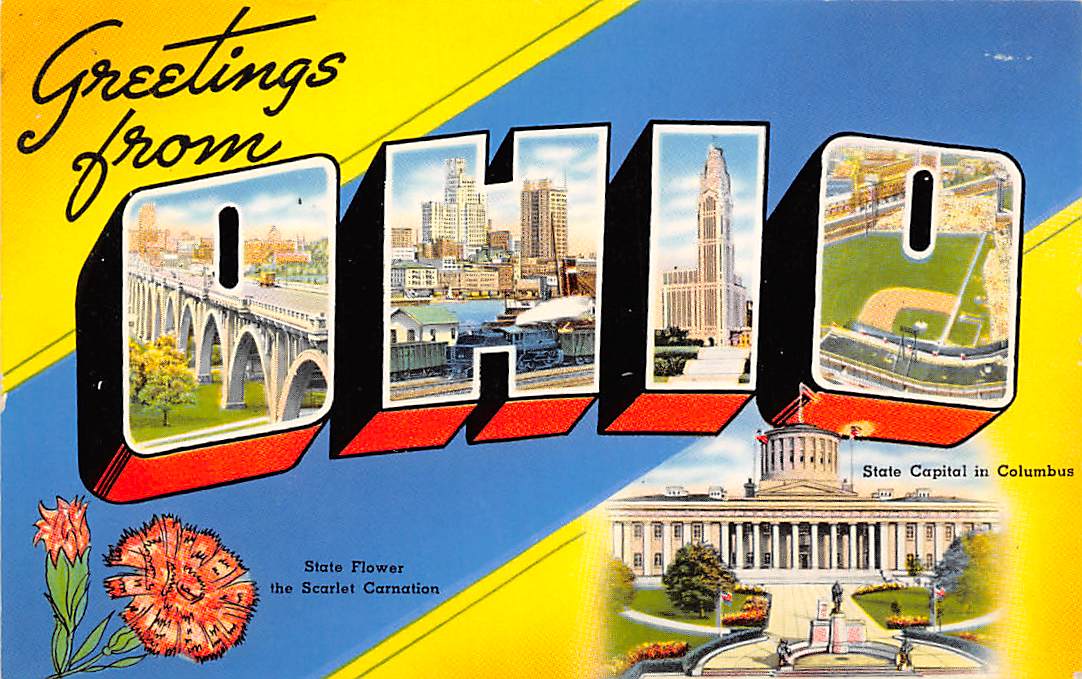 Ohio OH Postcards