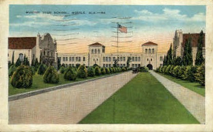 Murphy High School - Mobile, Alabama AL Postcard