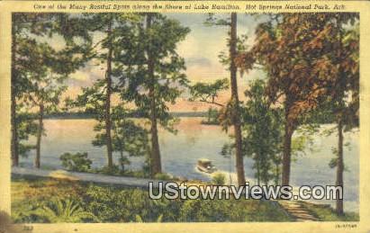 Lake Hamilton - Hot Springs National Park, Arkansas AR Postcard
