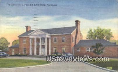 Governor's Mansion - Little Rock, Arkansas AR Postcard