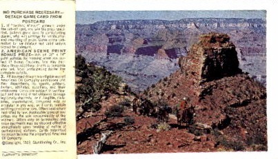 The Grand Canyon - Grand Canyon National Park, Arizona AZ Postcard