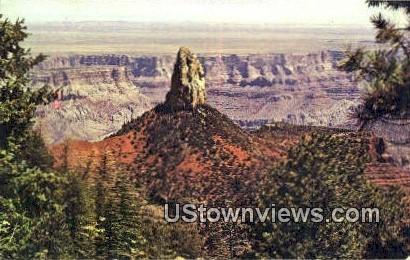 The Pillar - Grand Canyon National Park, Arizona AZ Postcard