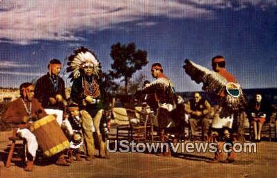 Hopi Indian Dancers - Grand Canyon, Arizona AZ Postcard