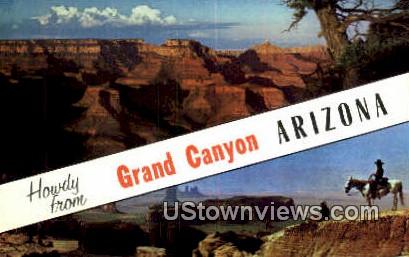 Arizona's Monument Valley - Grand Canyon Postcard