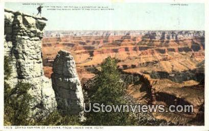 Grand View Point - Grand Canyon National Park, Arizona AZ Postcard