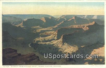 Mojave Point - Grand Canyon, Arizona AZ Postcard