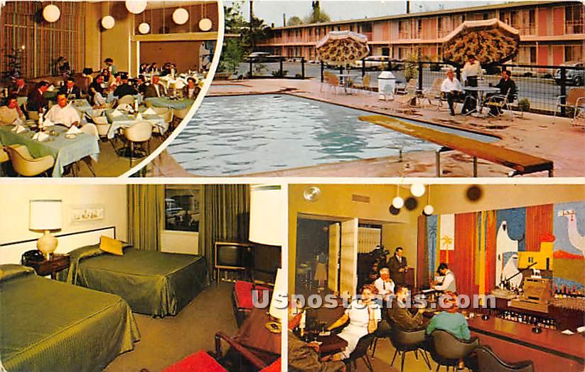 Sands Caravan Inn - Bakersfield, California CA Postcard