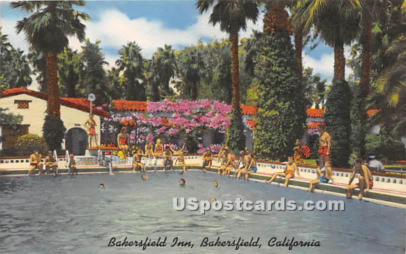Bakersfield Inn - California CA Postcard