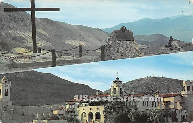 Scotty's Castle - Death Valley, California CA Postcard