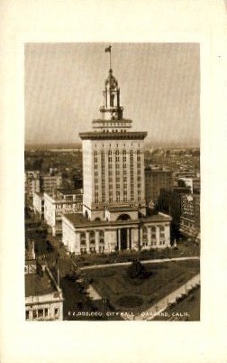 $2,000,000 City Hall - Oakland, California CA Postcard