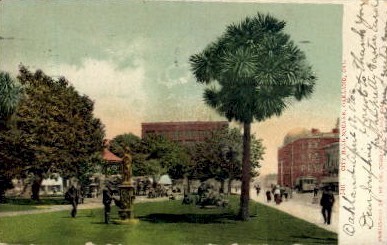 City Hall Square - Oakland, California CA Postcard